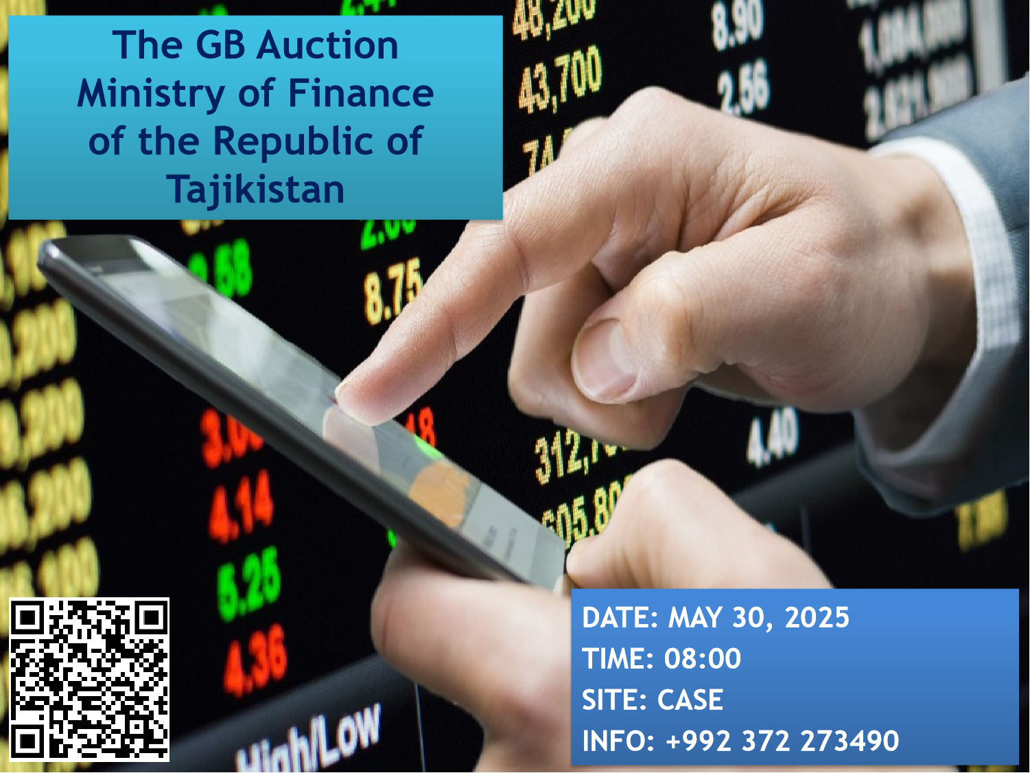 The next GB auction is on May 30, 2025